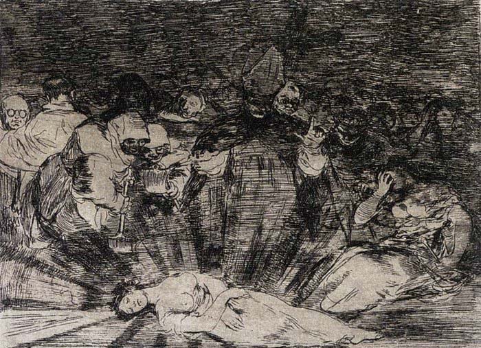 Francisco de goya y Lucientes Truth Has Died